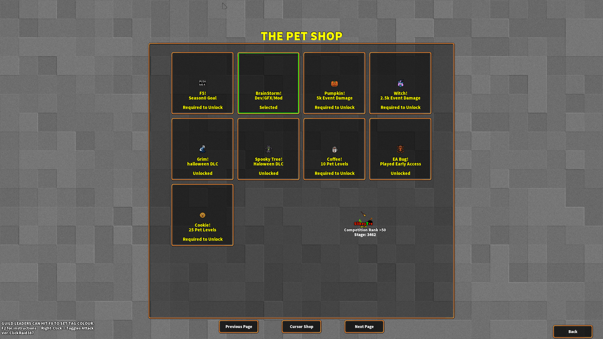 ClickRaid - Halloween Pets/Cursor screenshot 5