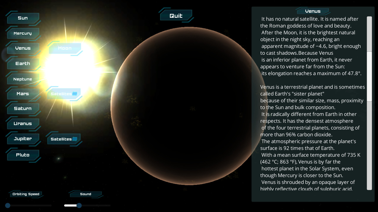 Solar System screenshot 1