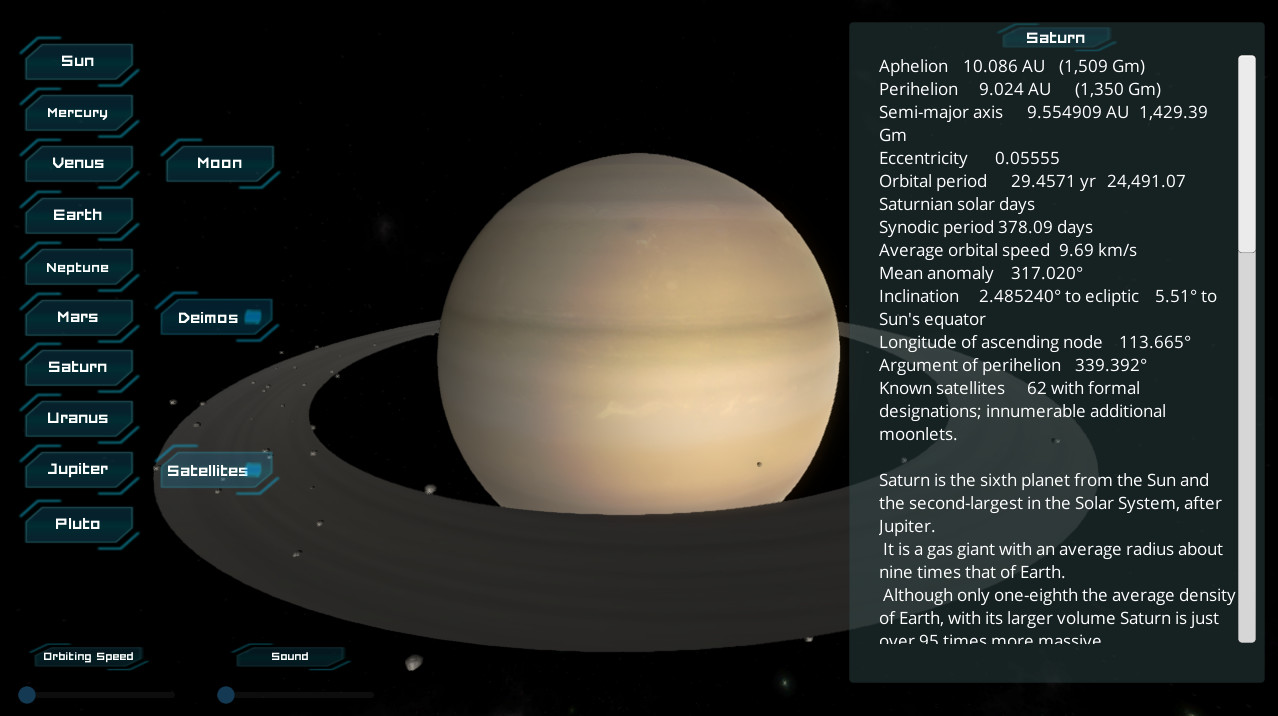 Solar System screenshot 3