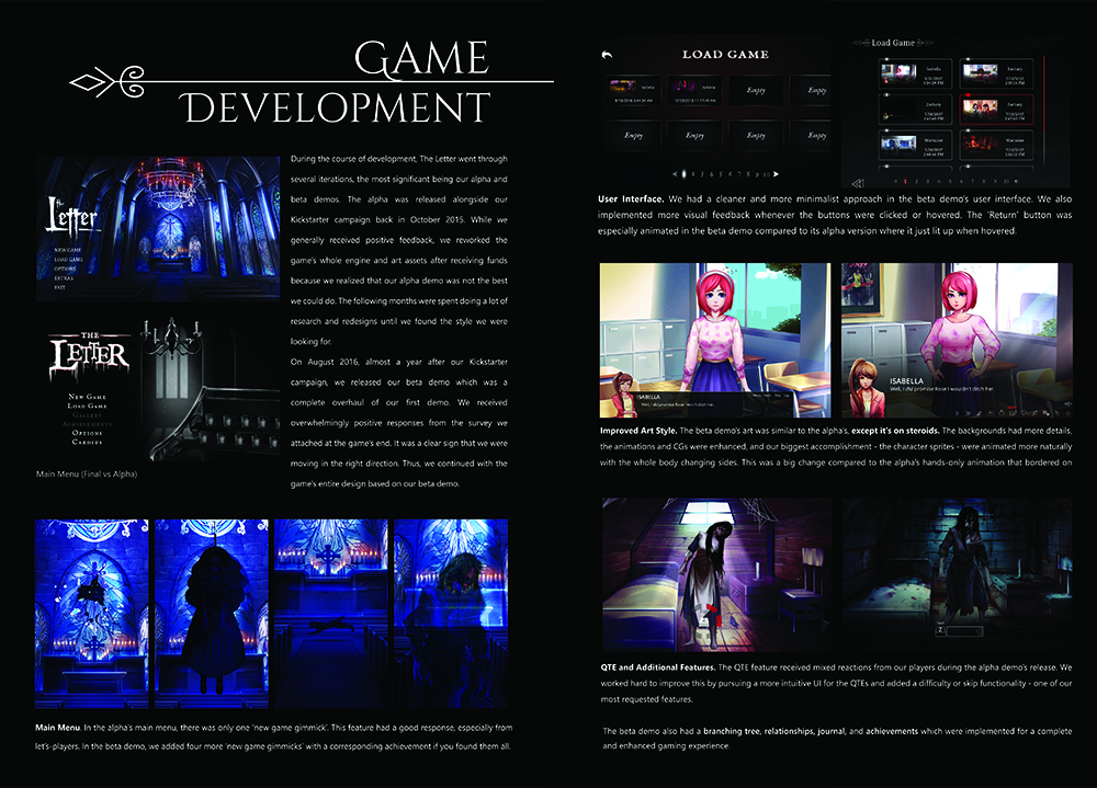 The Letter - Artbook & Wallpaper Pack screenshot 5