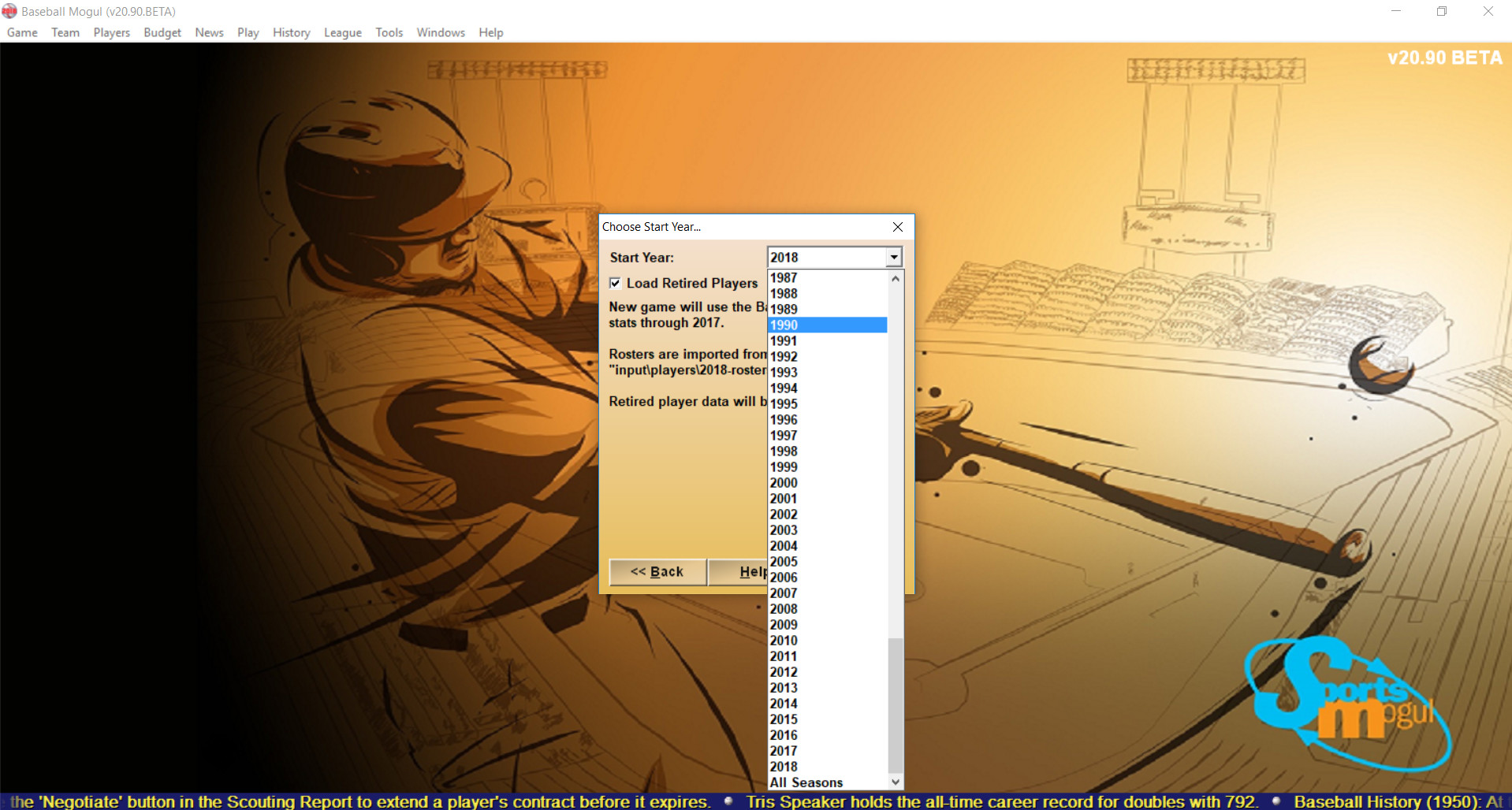 Baseball Mogul 2018 screenshot 7