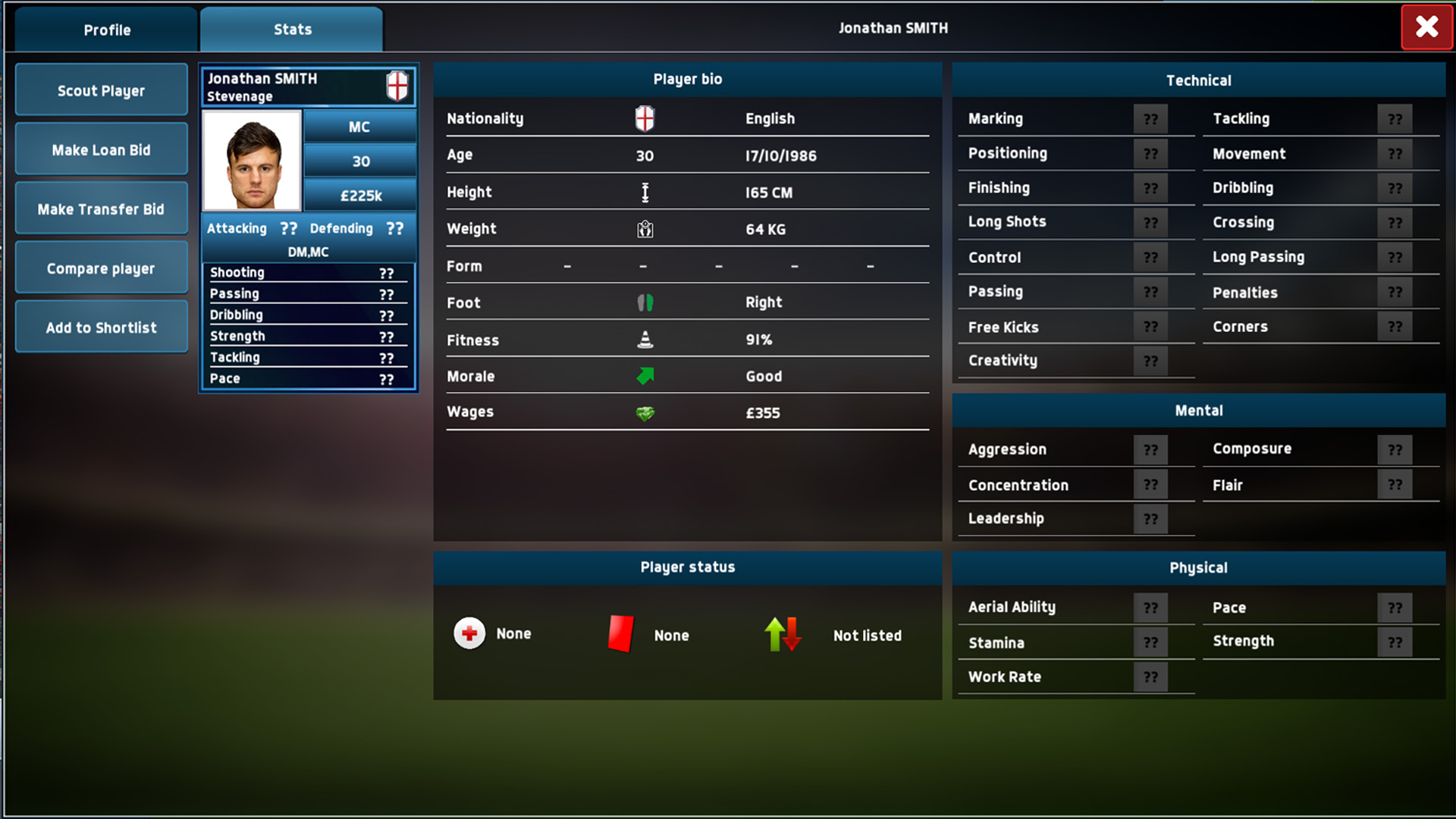 Soccer Manager 2018 screenshot 2