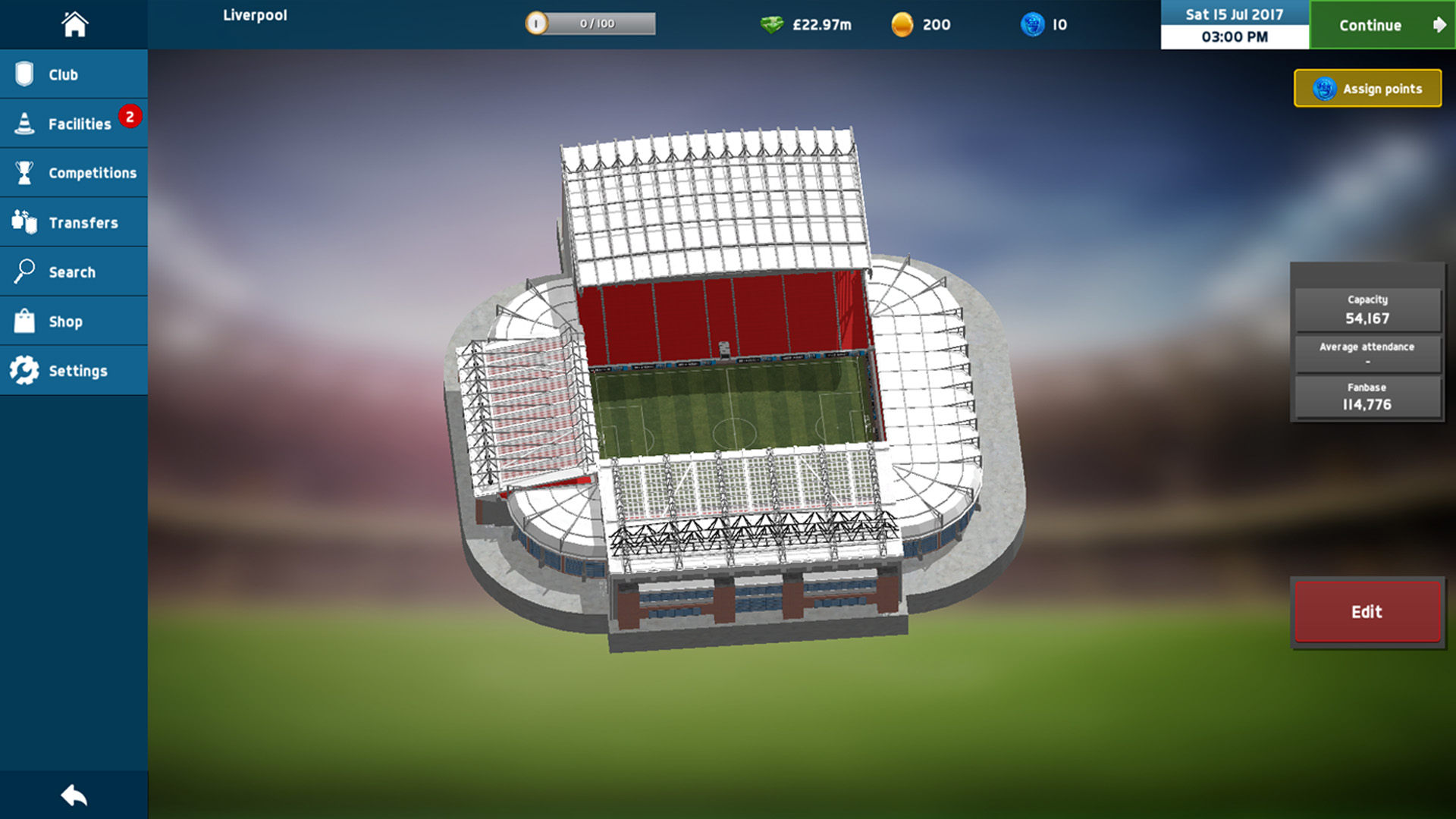 Soccer Manager 2018 screenshot 5