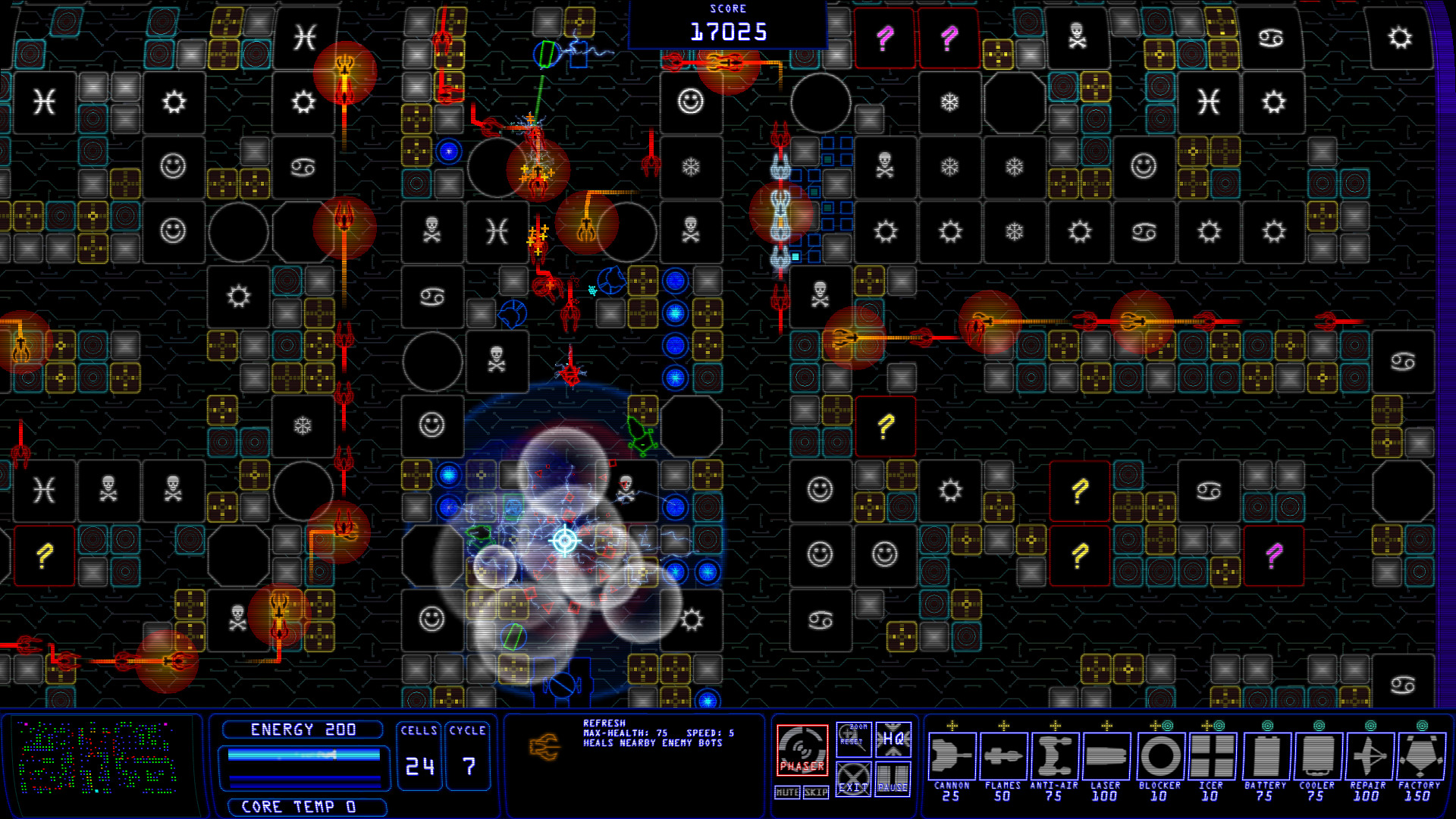 Tronix Defender screenshot 2
