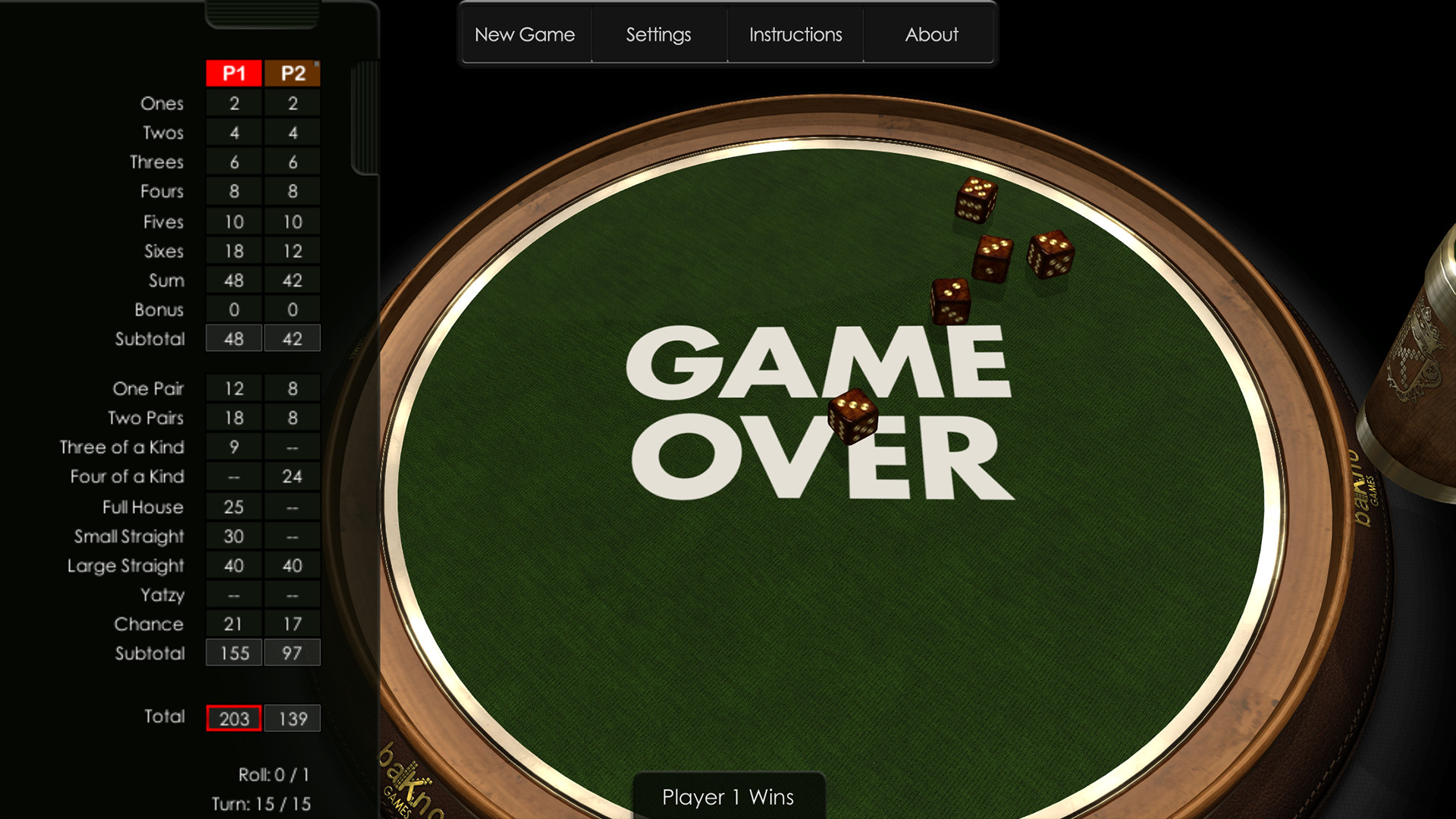 Yatzy screenshot 5