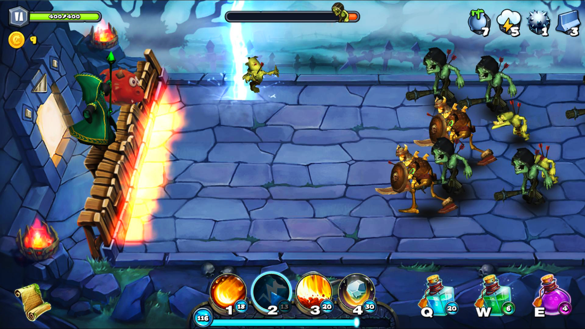 Magic Siege - Defender screenshot 9