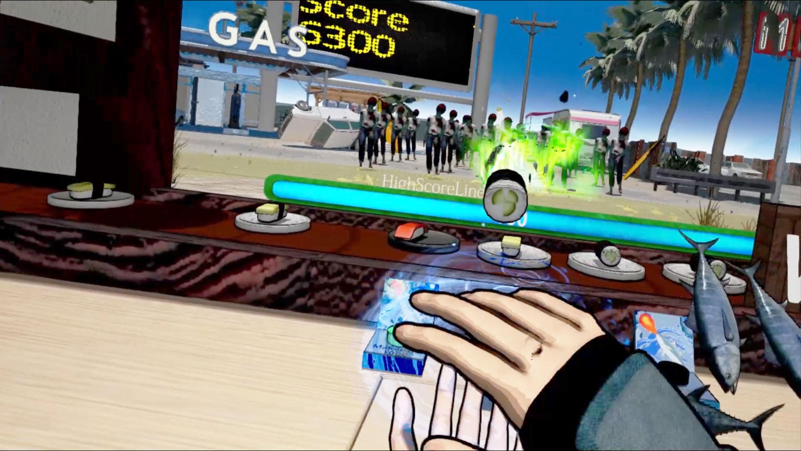SUSHIDO VS ZOMBIES screenshot 5