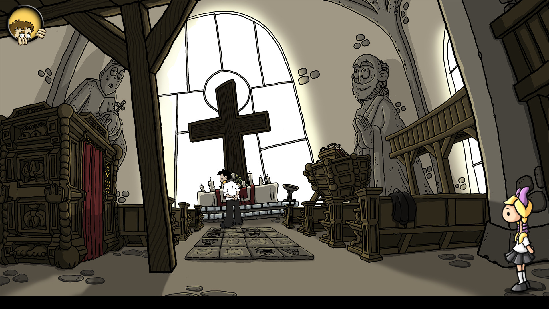 Edna & Harvey: Harvey's New Eyes Developer Commentary screenshot 1