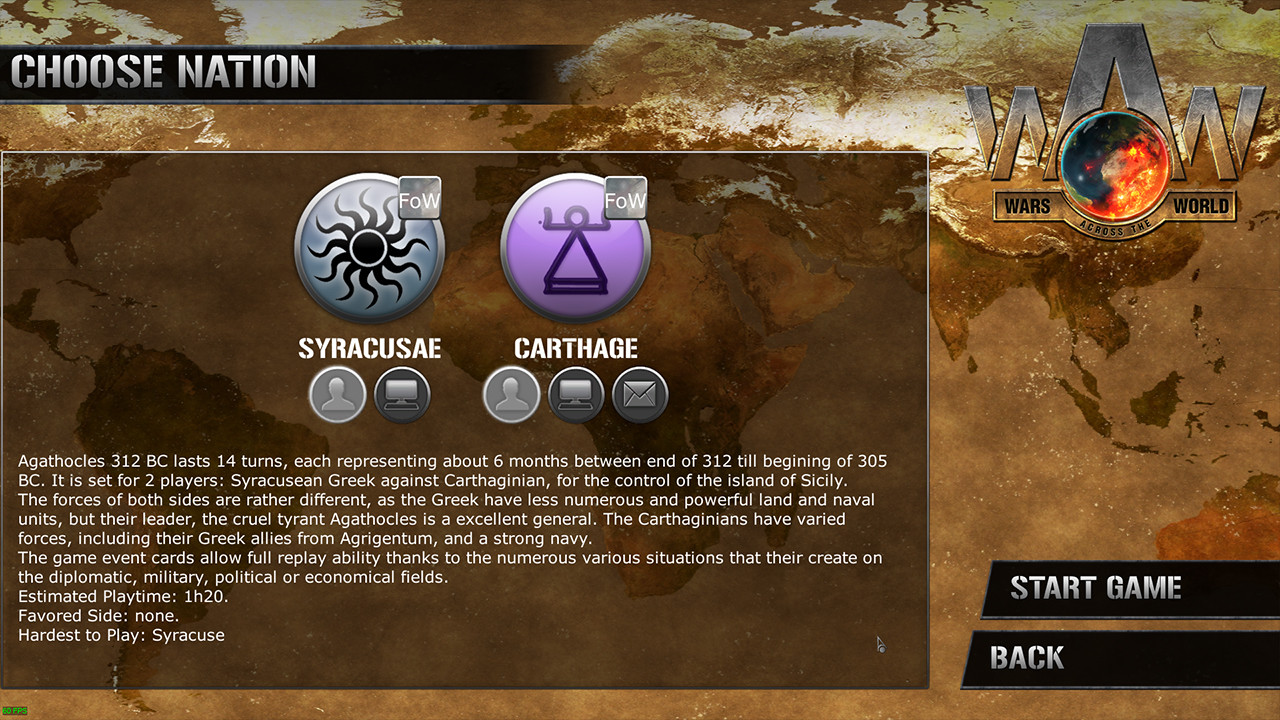 Wars Across the World: Agathocles 312 screenshot 3