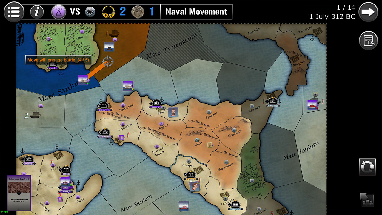 Wars Across the World: Agathocles 312 screenshot 18