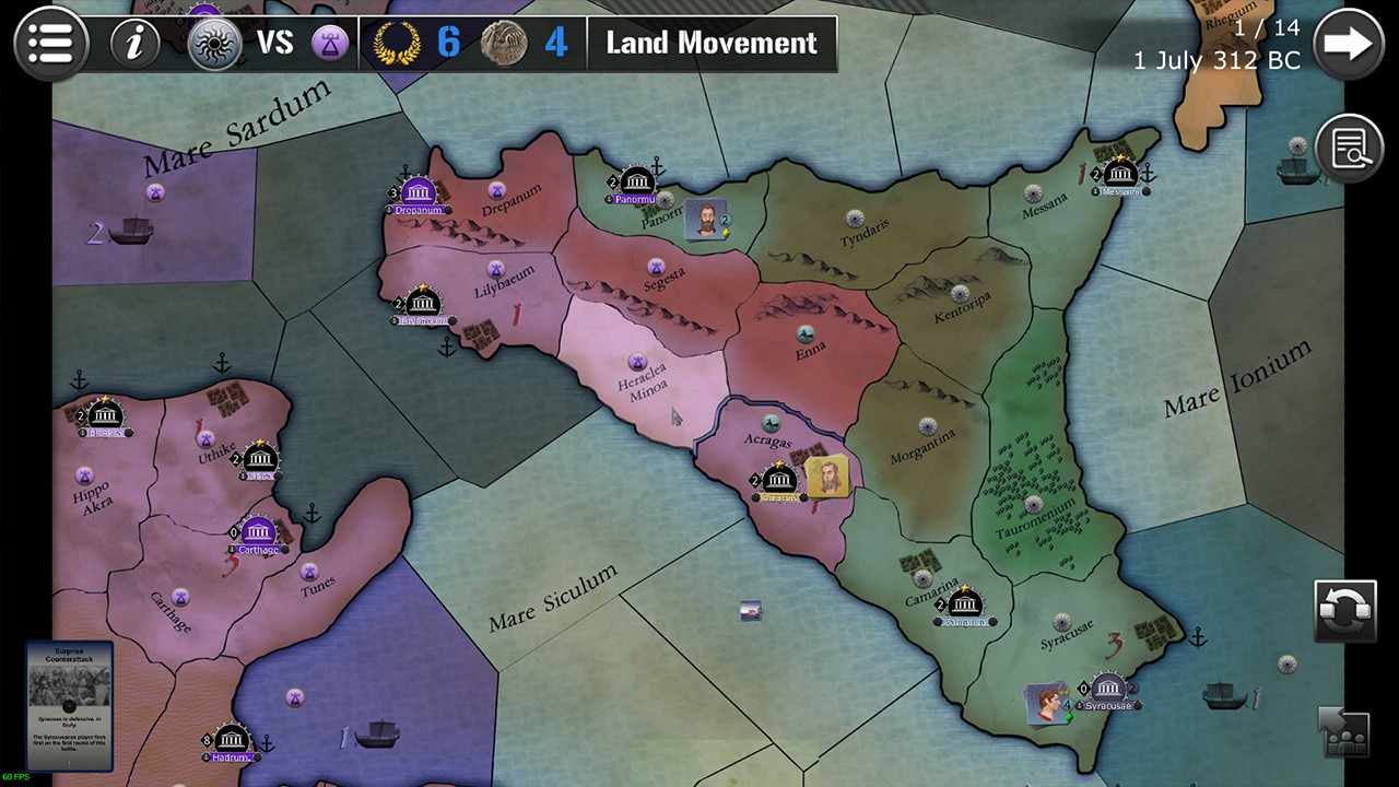 Wars Across the World: Agathocles 312 screenshot 14