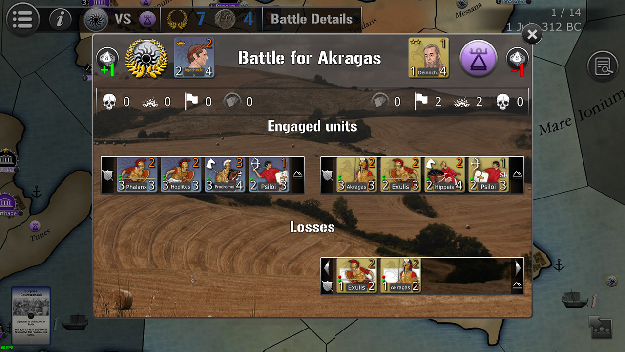 Wars Across the World: Agathocles 312 screenshot 17