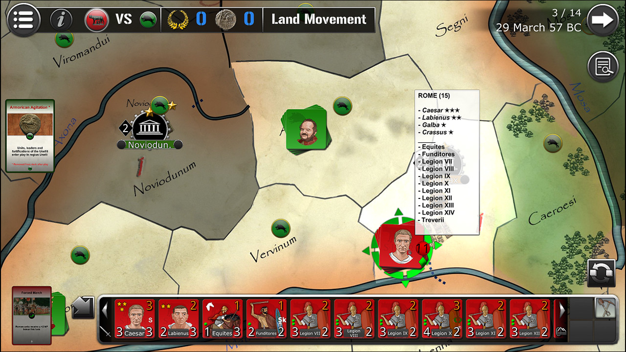 Wars Across the World: Caesar 57 screenshot 10