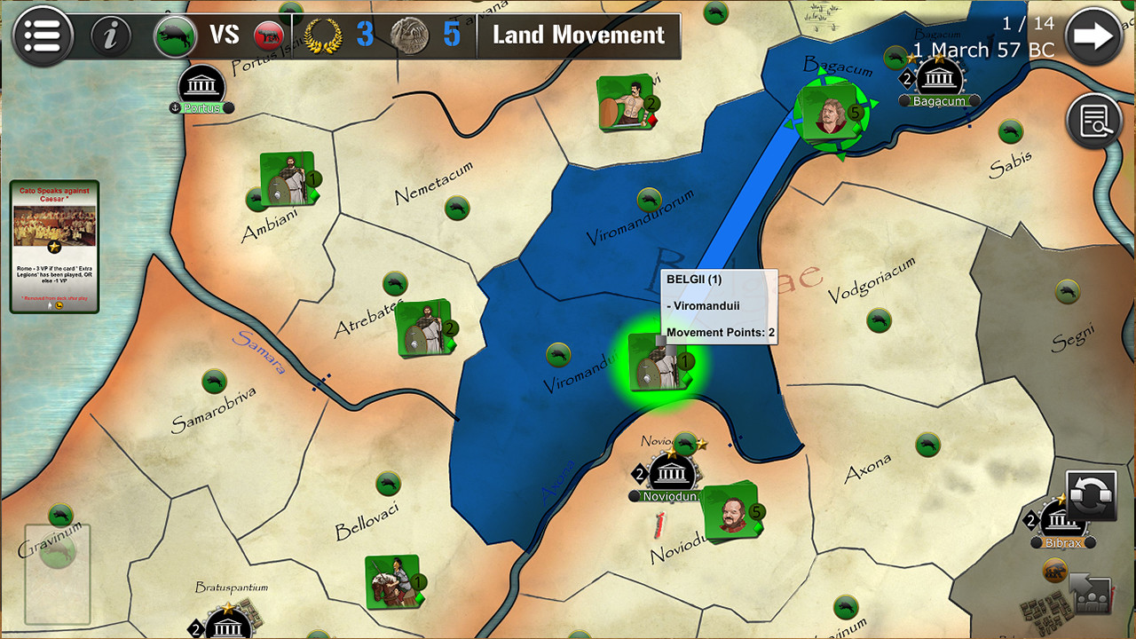 Wars Across the World: Caesar 57 screenshot 9
