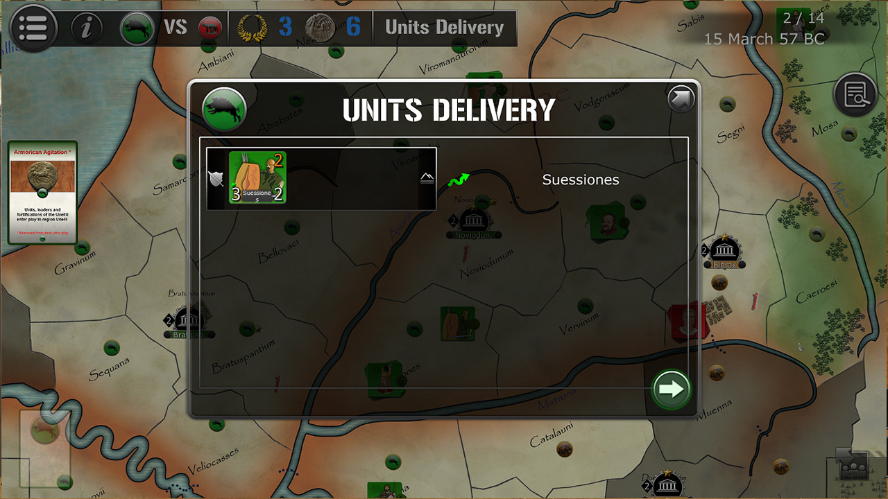 Wars Across the World: Caesar 57 screenshot 8