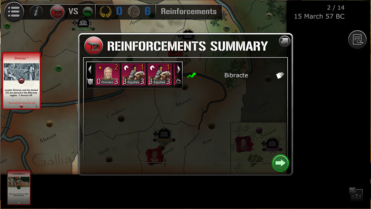 Wars Across the World: Caesar 57 screenshot 3