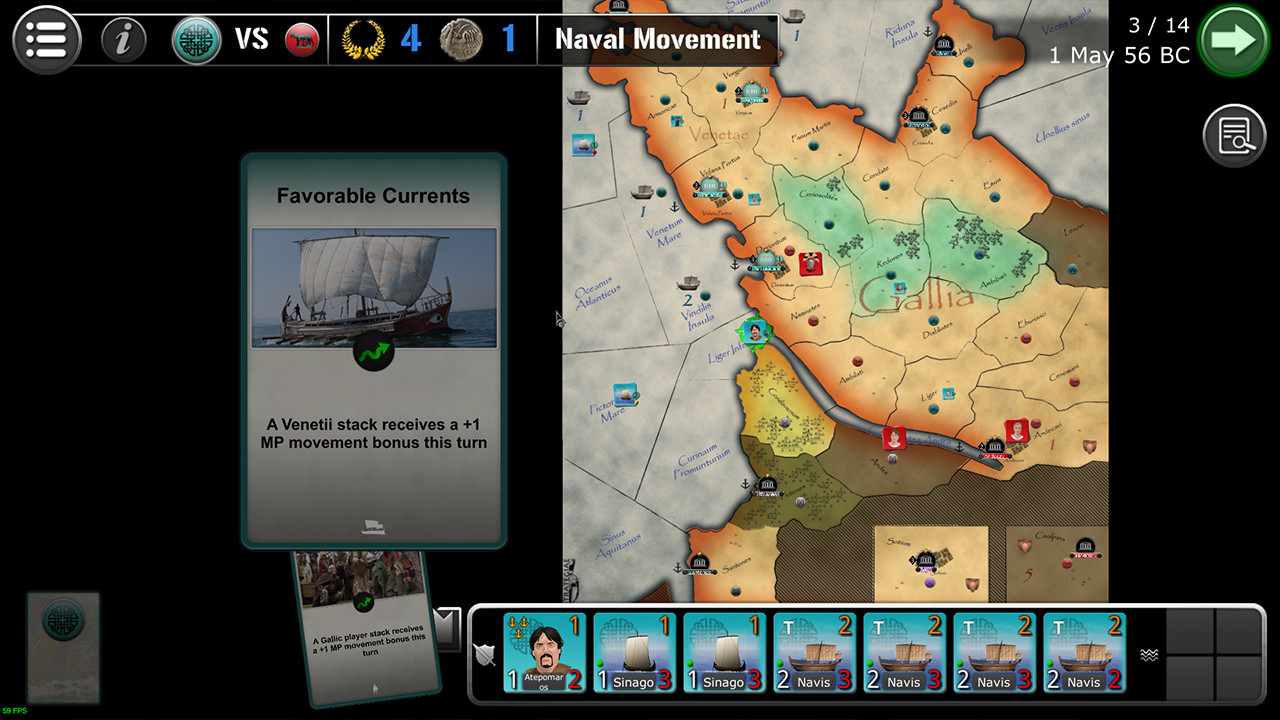 Wars Across the World: Caesar 56 screenshot 8