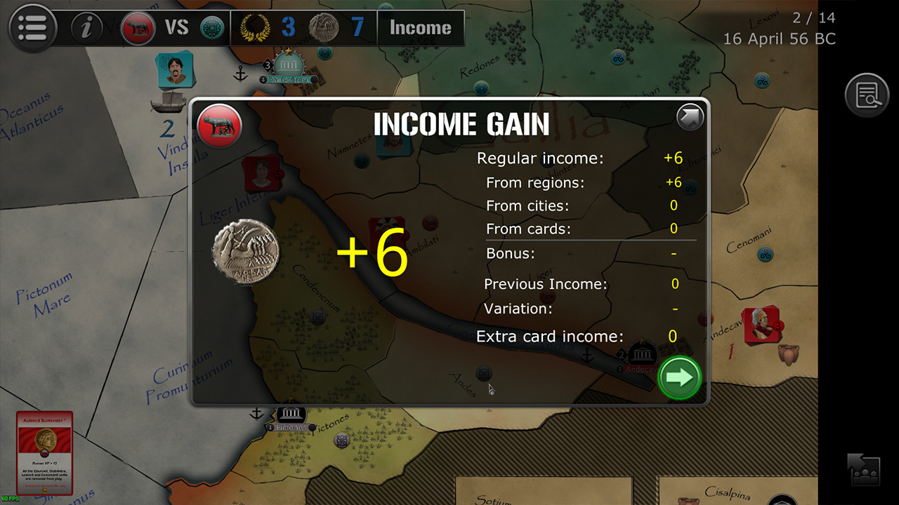 Wars Across the World: Caesar 56 screenshot 4
