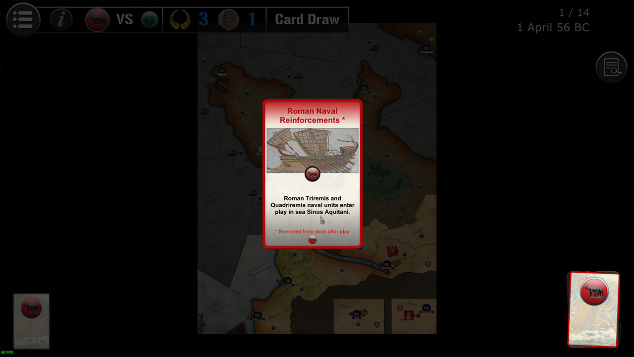 Wars Across the World: Caesar 56 screenshot 1