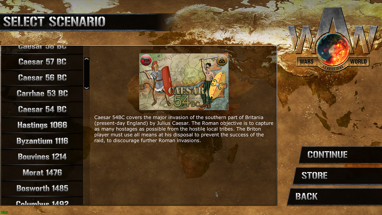 Wars Across the World: Caesar 54 screenshot 1
