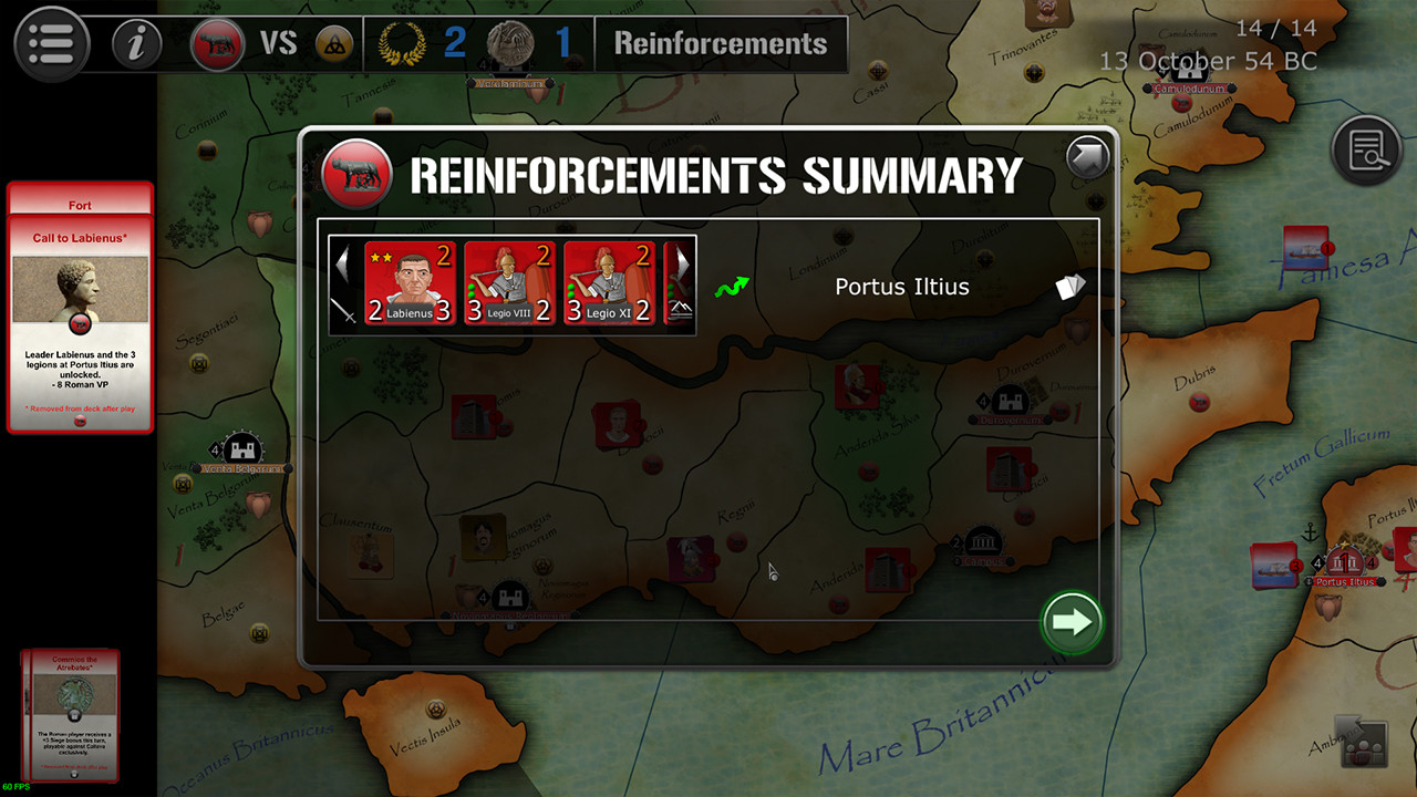 Wars Across the World: Caesar 54 screenshot 2