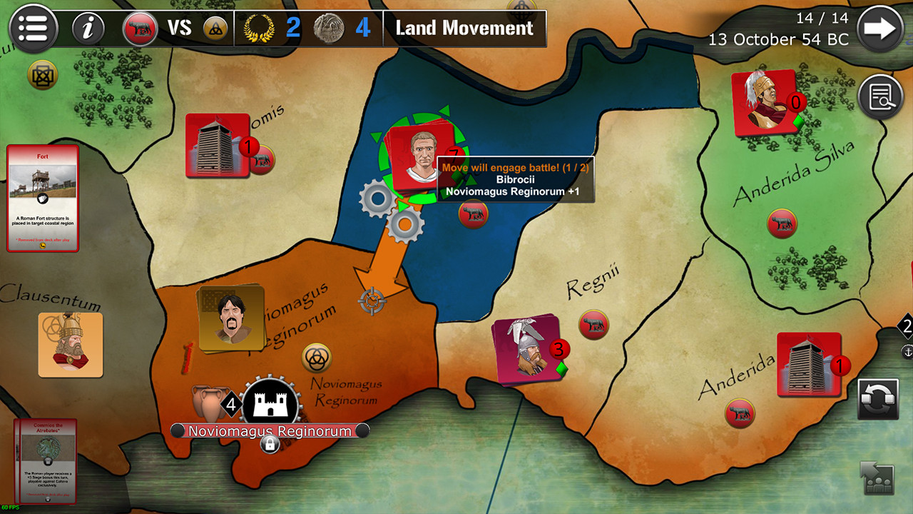 Wars Across the World: Caesar 54 screenshot 3
