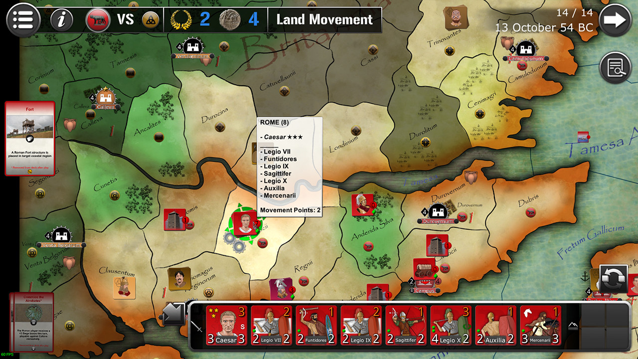 Wars Across the World: Caesar 54 screenshot 14
