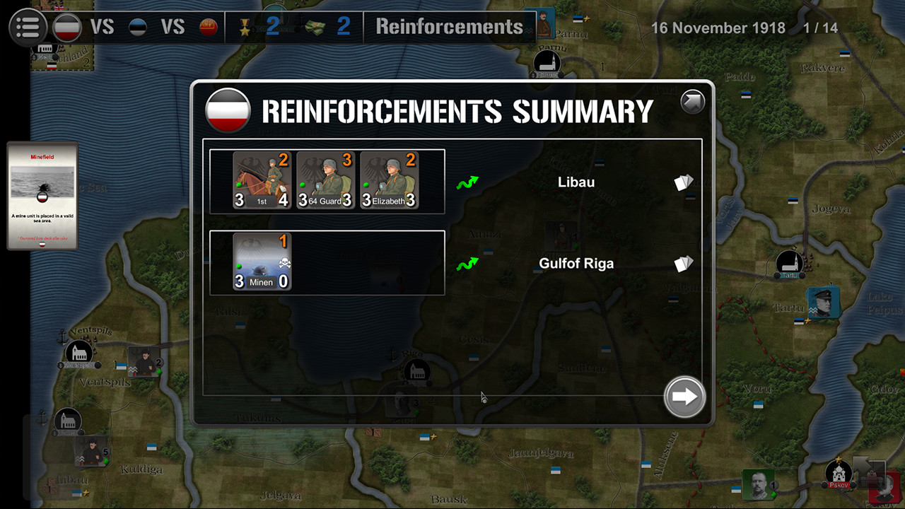 Wars Across the World: Estonia 1918 screenshot 13