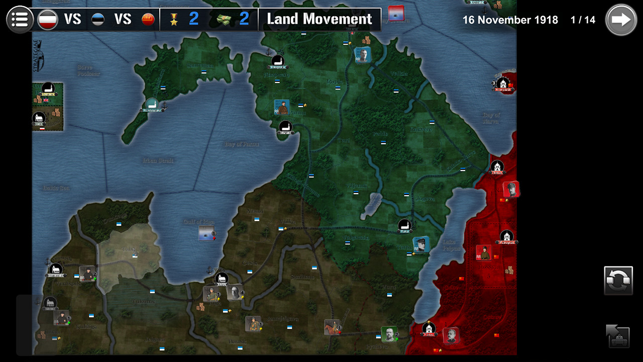 Wars Across the World: Estonia 1918 screenshot 4