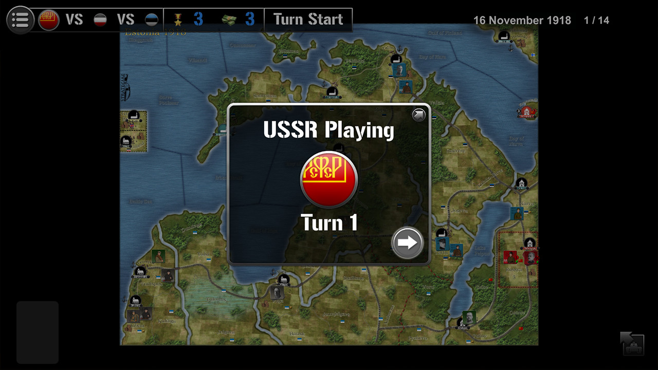 Wars Across the World: Estonia 1918 screenshot 6