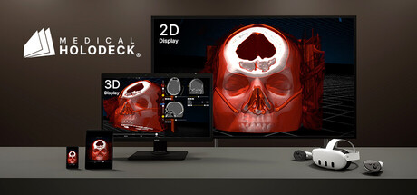 Medicalholodeck 空间操作系统：训练外科手术，使用 AI 和 DICOM 创建数字孪生，并学习人体解剖学