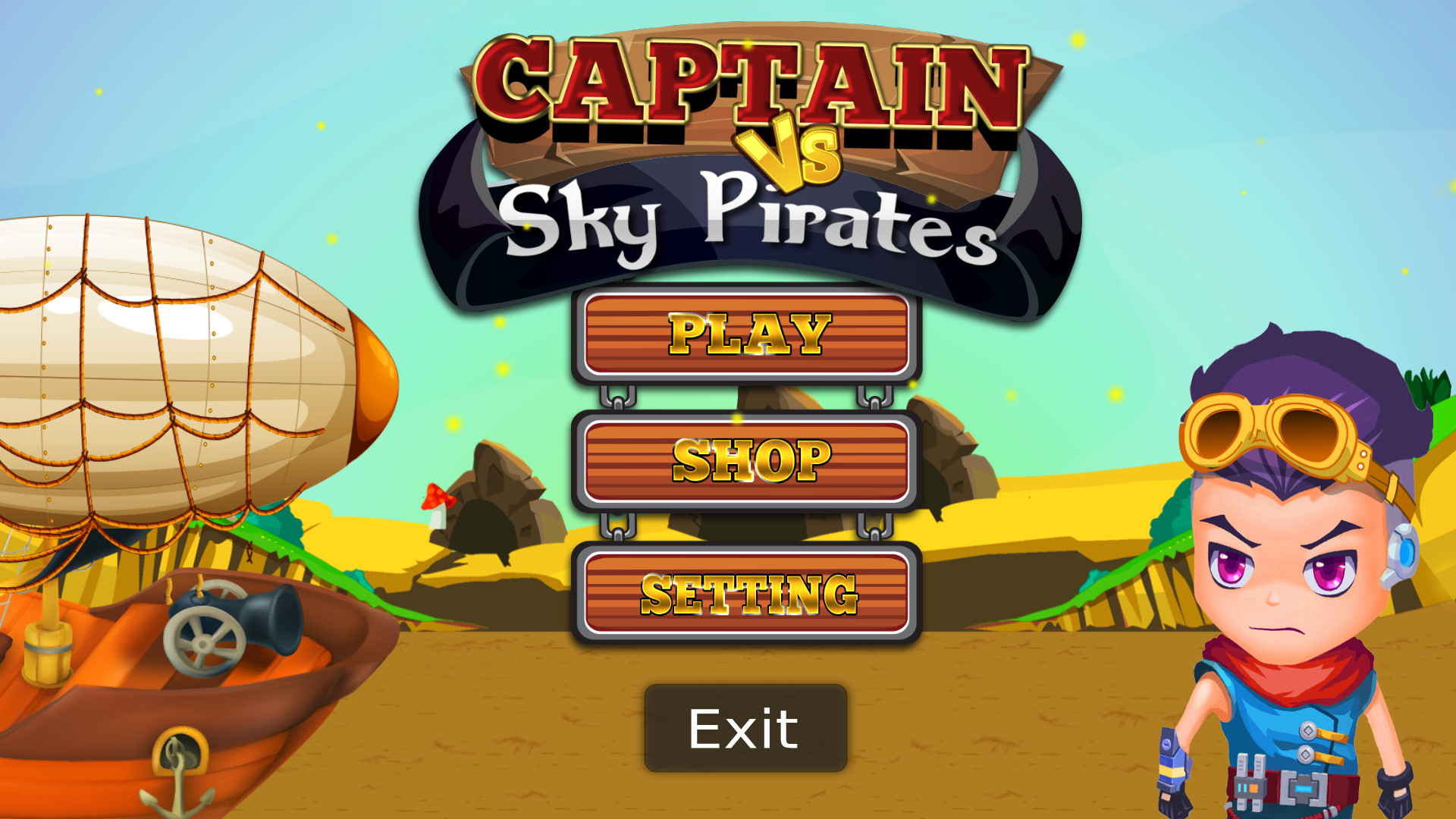 Captain vs Sky Pirates - Forest screenshot 2
