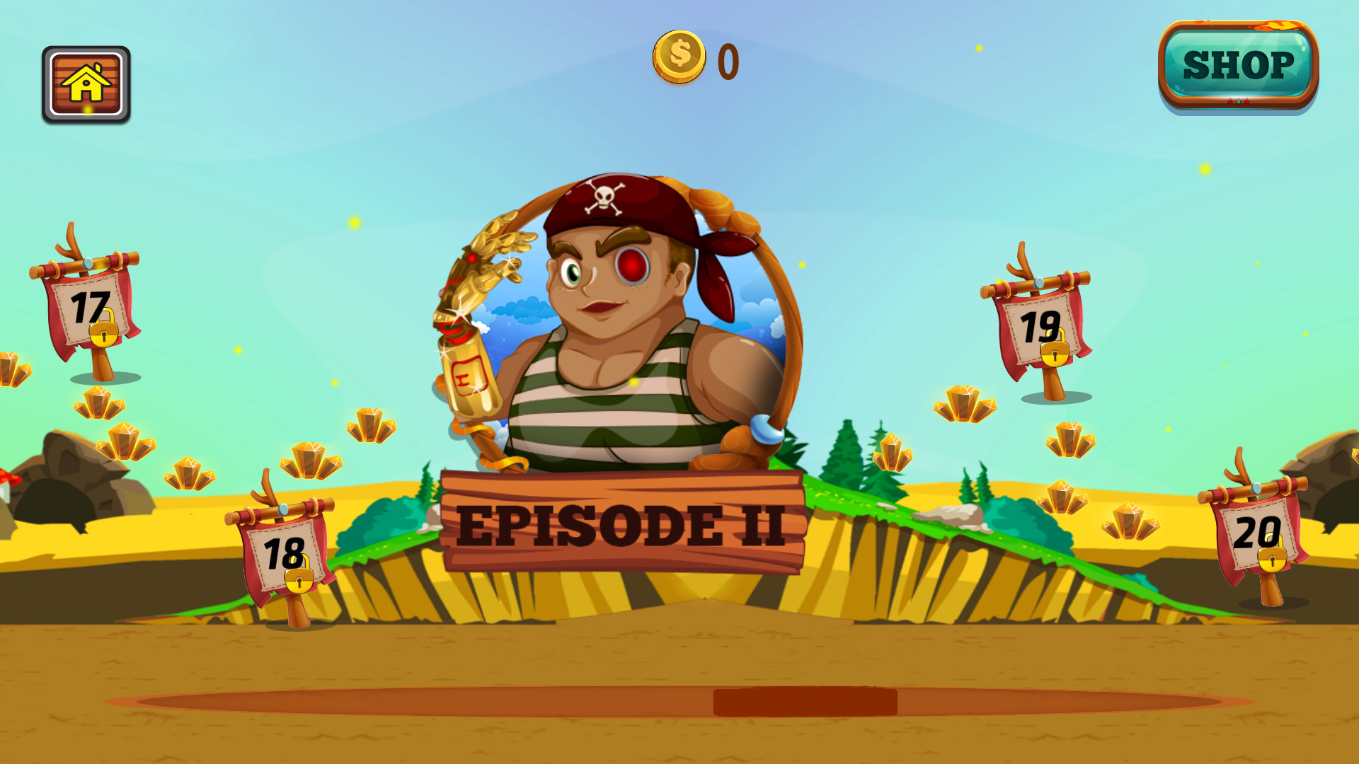 Captain vs Sky Pirates - Forest screenshot 4