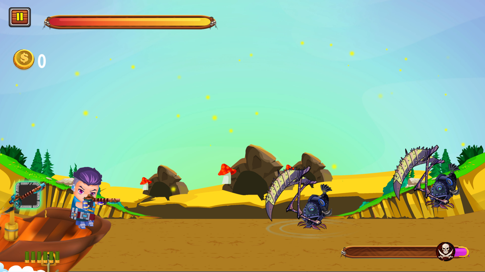 Captain vs Sky Pirates - Forest screenshot 3