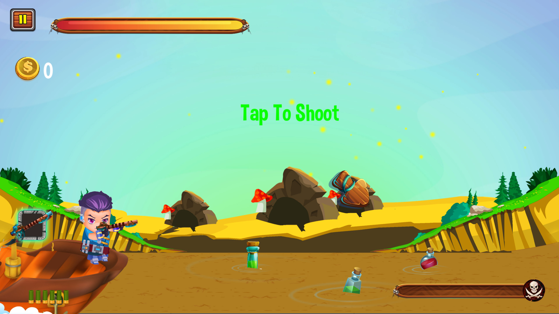 Captain vs Sky Pirates - Forest screenshot 1
