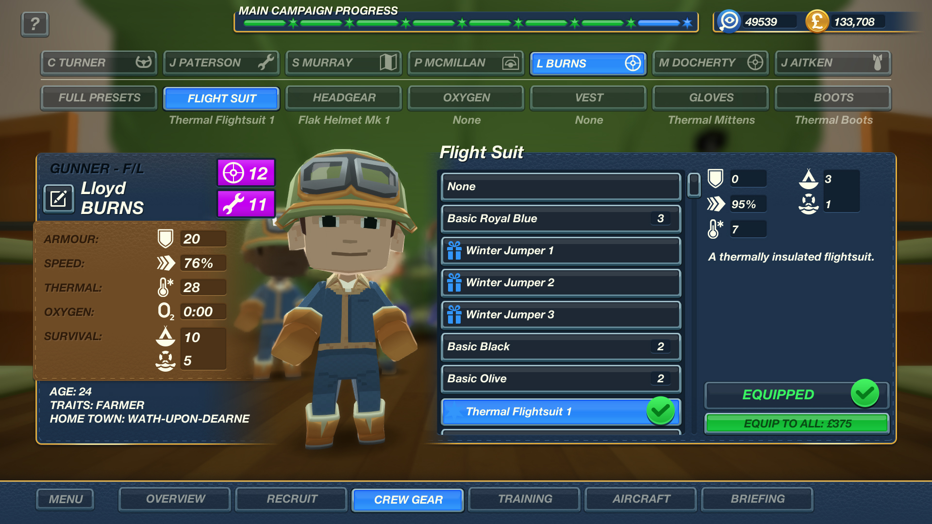 Bomber Crew Secret Weapons DLC screenshot 5