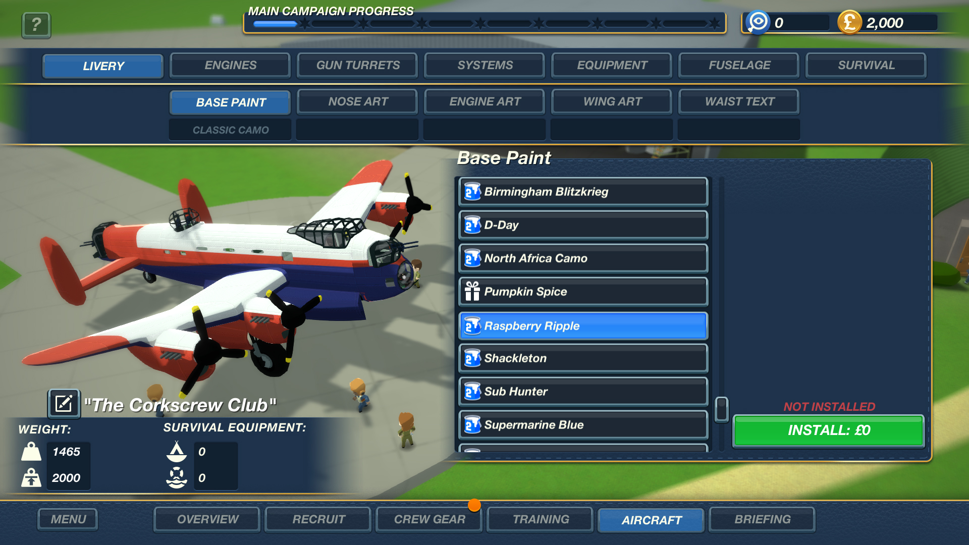 Bomber Crew Skin Pack 2 screenshot 5