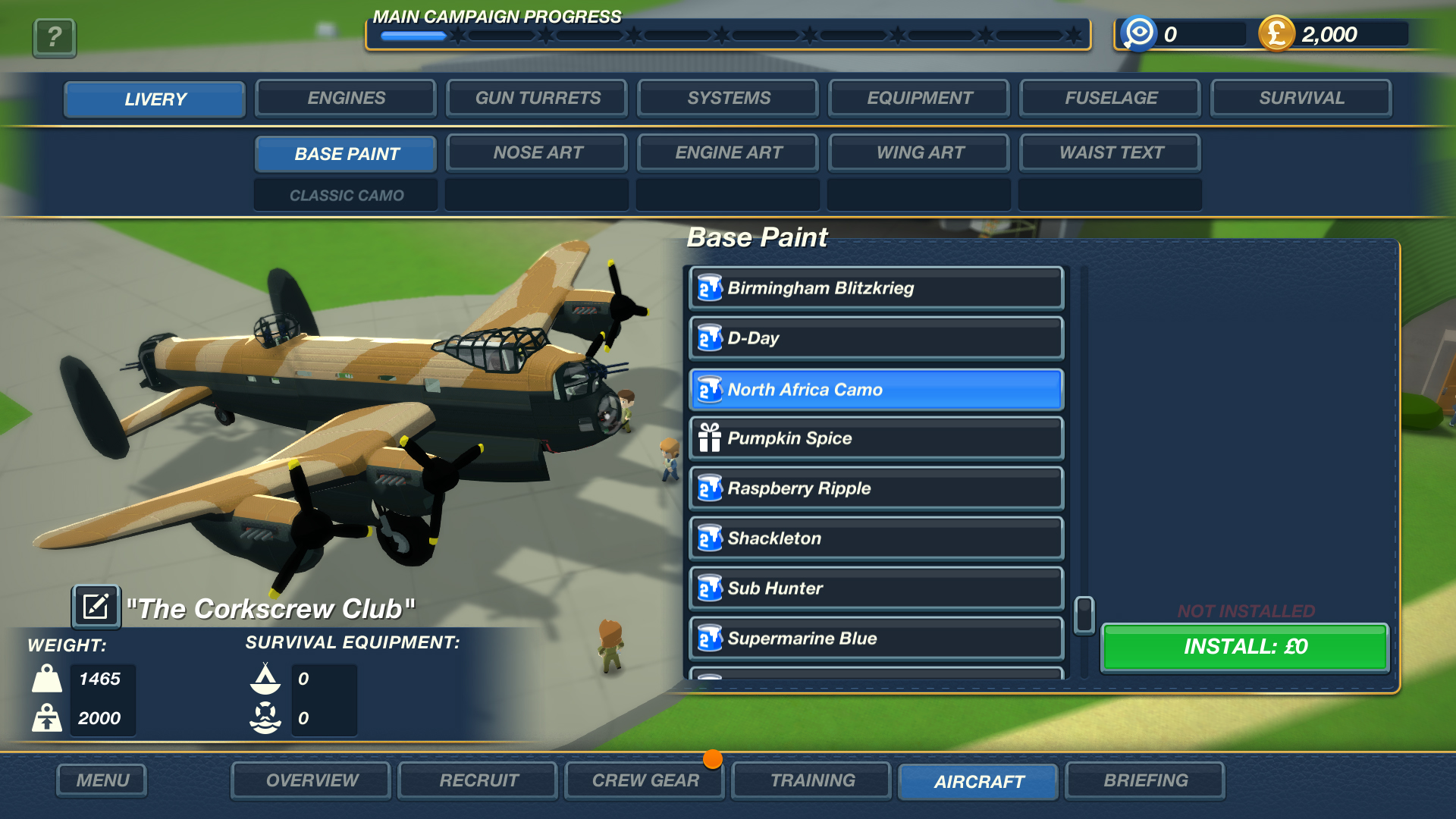 Bomber Crew Skin Pack 2 screenshot 3