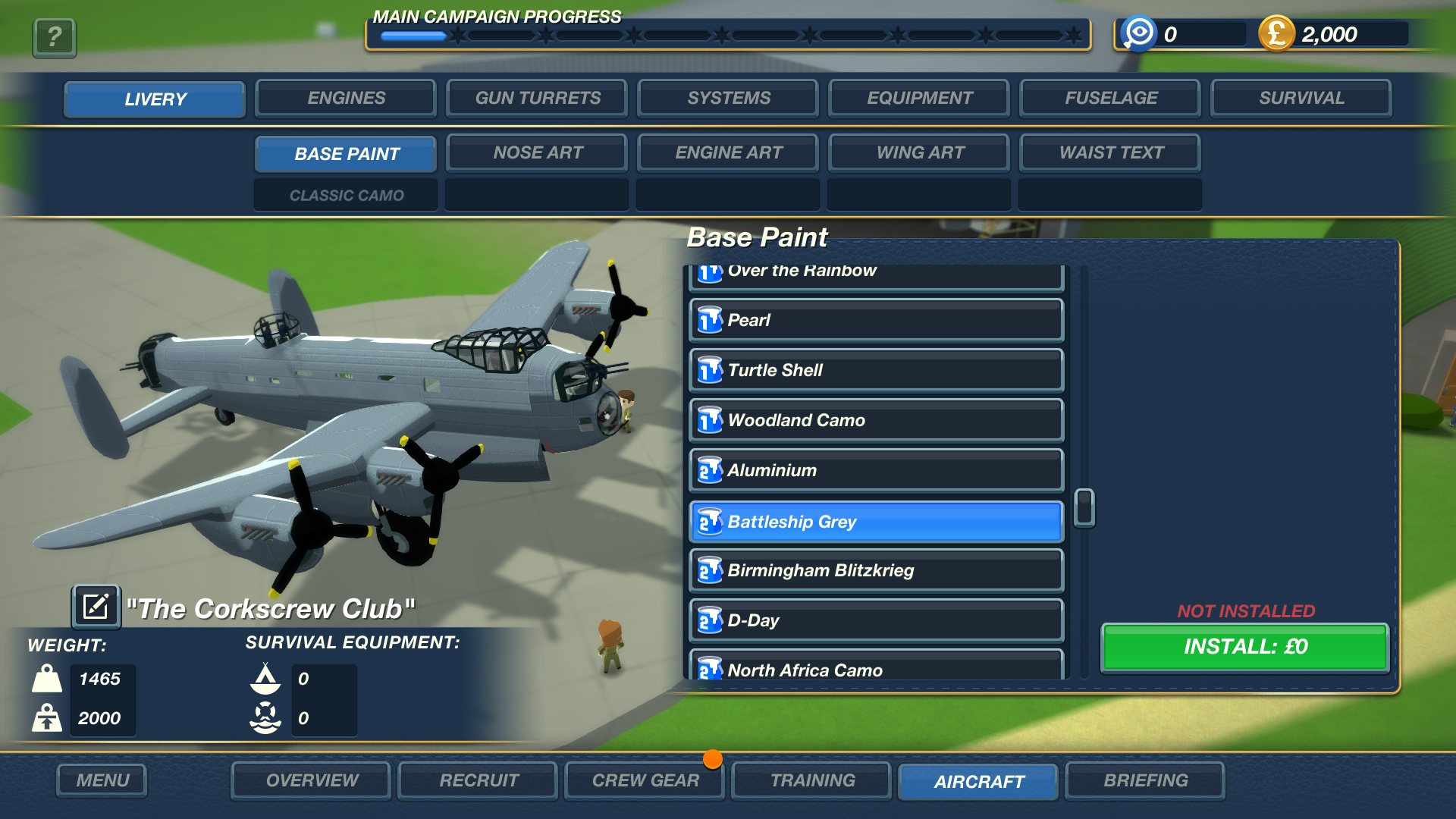 Bomber Crew Skin Pack 2 screenshot 1