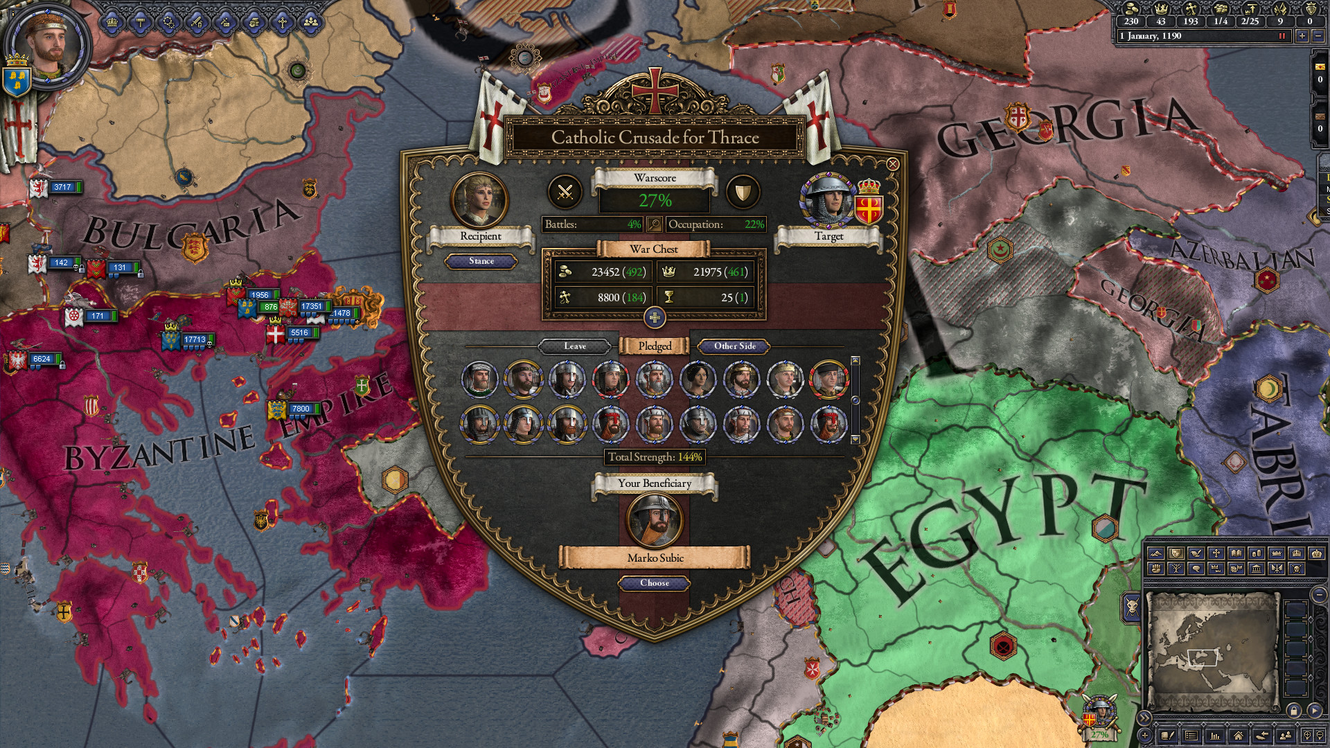 Crusader Kings II: Holy Fury screenshot 1