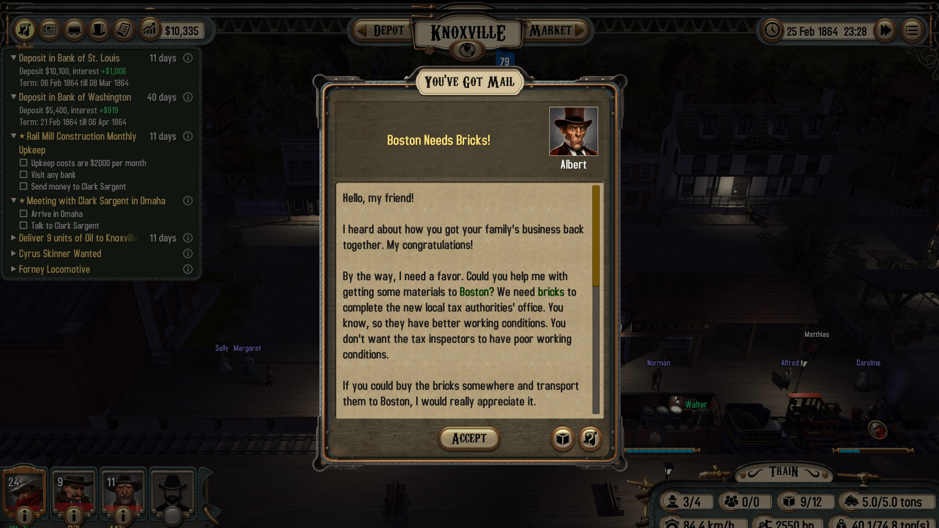 Bounty Train - New West screenshot 1