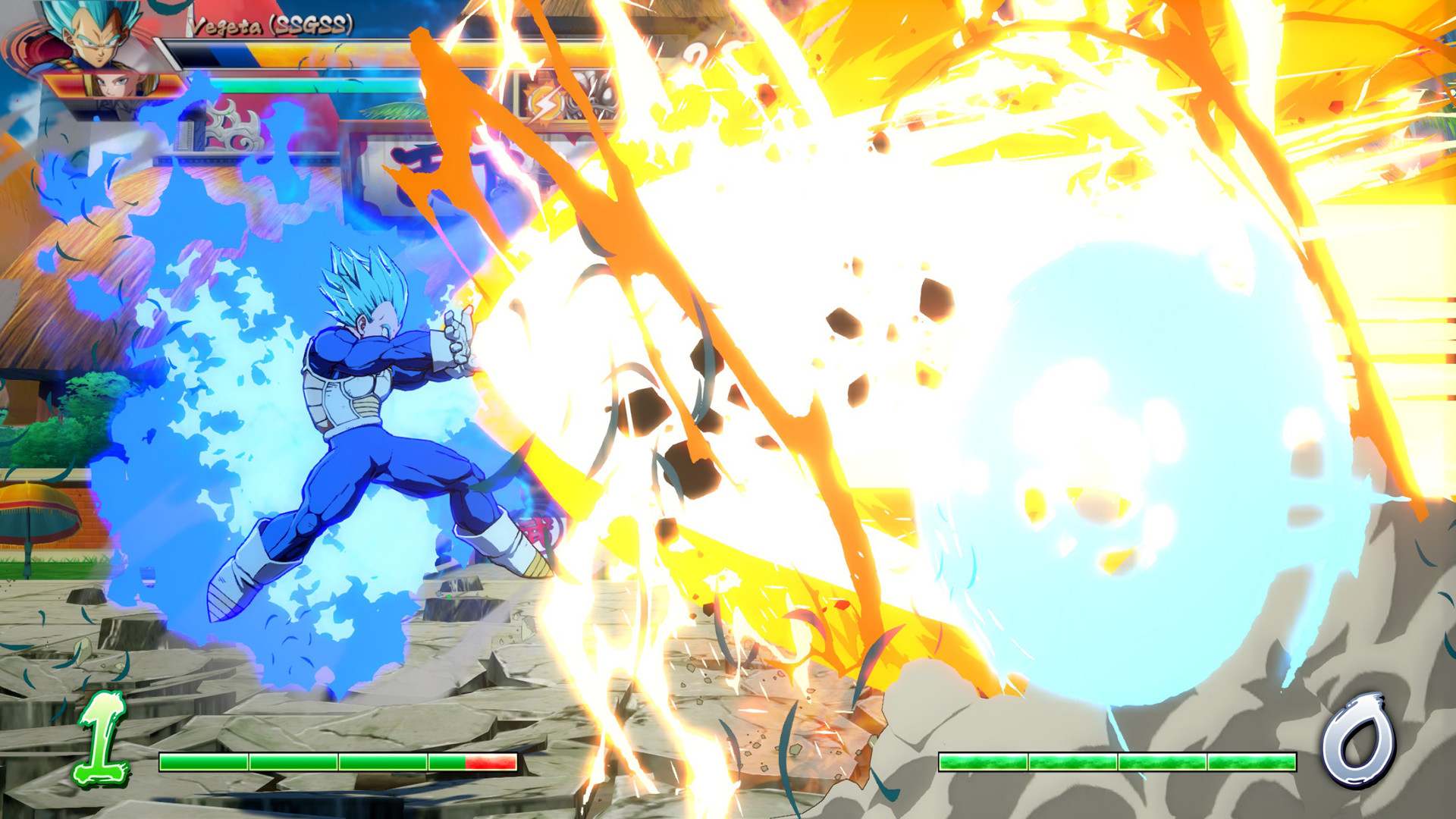 DRAGON BALL FighterZ - SSGSS Goku and SSGSS Vegeta Unlock screenshot 1