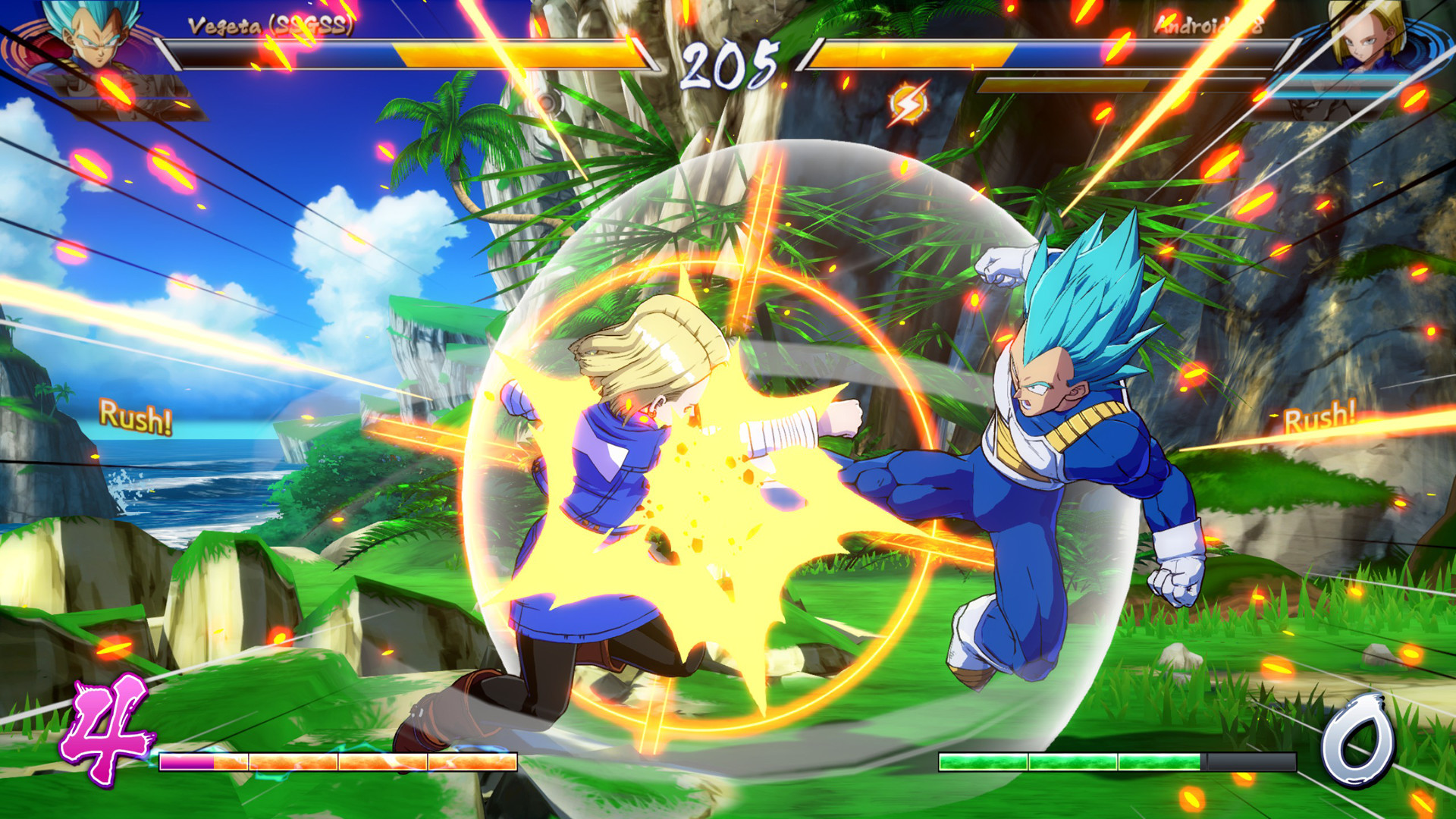 DRAGON BALL FighterZ - SSGSS Goku and SSGSS Vegeta Unlock screenshot 3