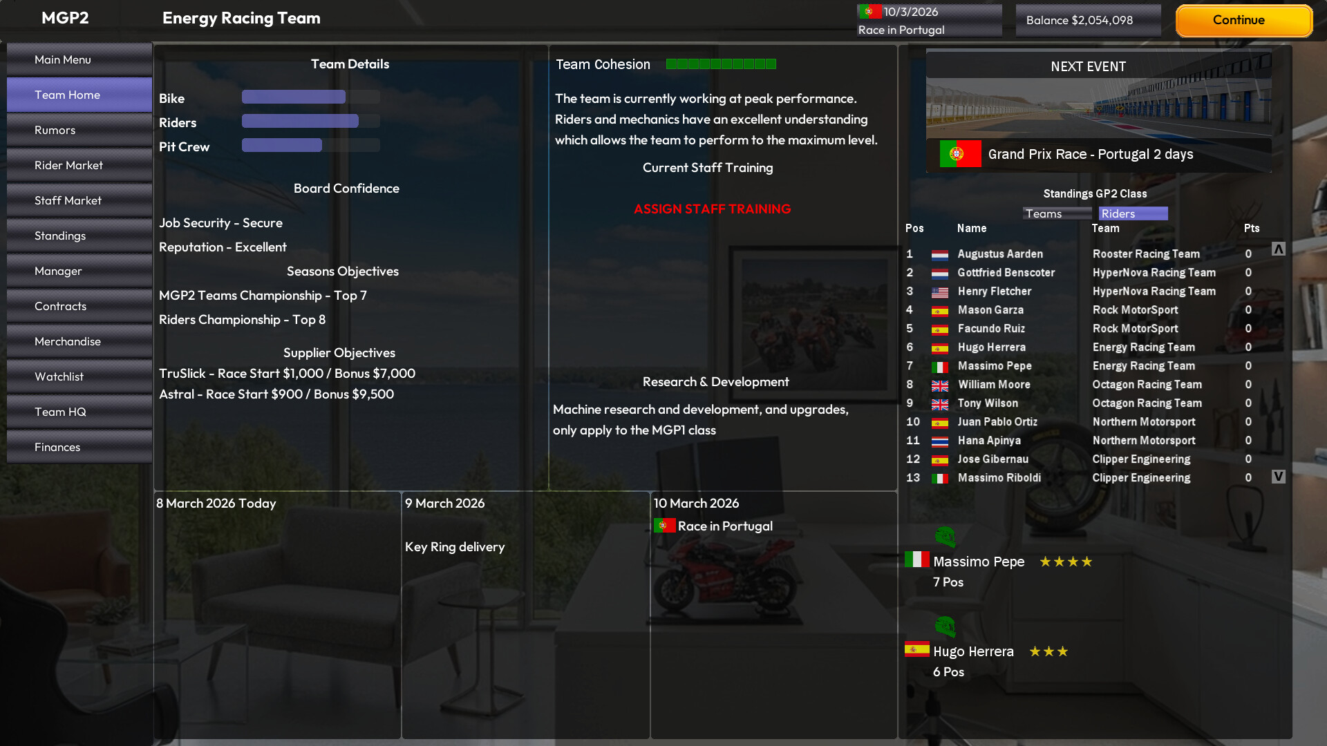 MGP Manager screenshot 1