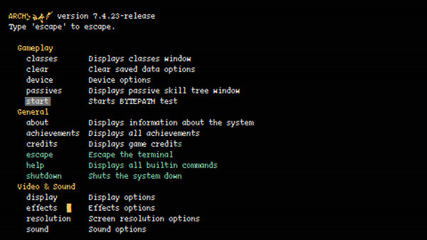 BYTEPATH screenshot