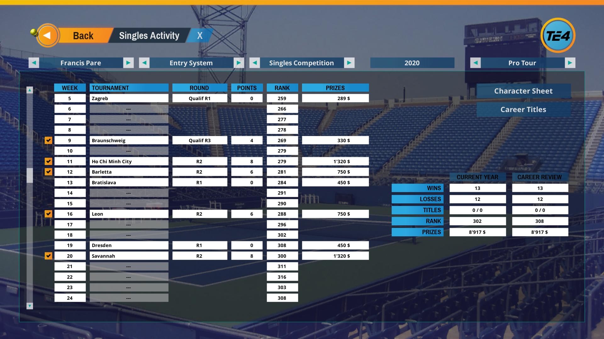 Tennis Elbow 4 screenshot 11