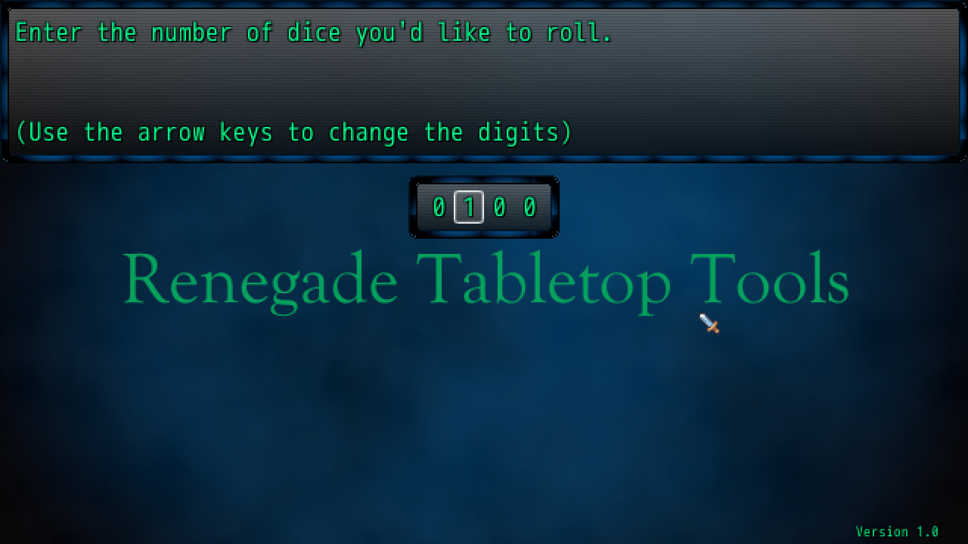 Renegade Tabletop Tools System screenshot 2