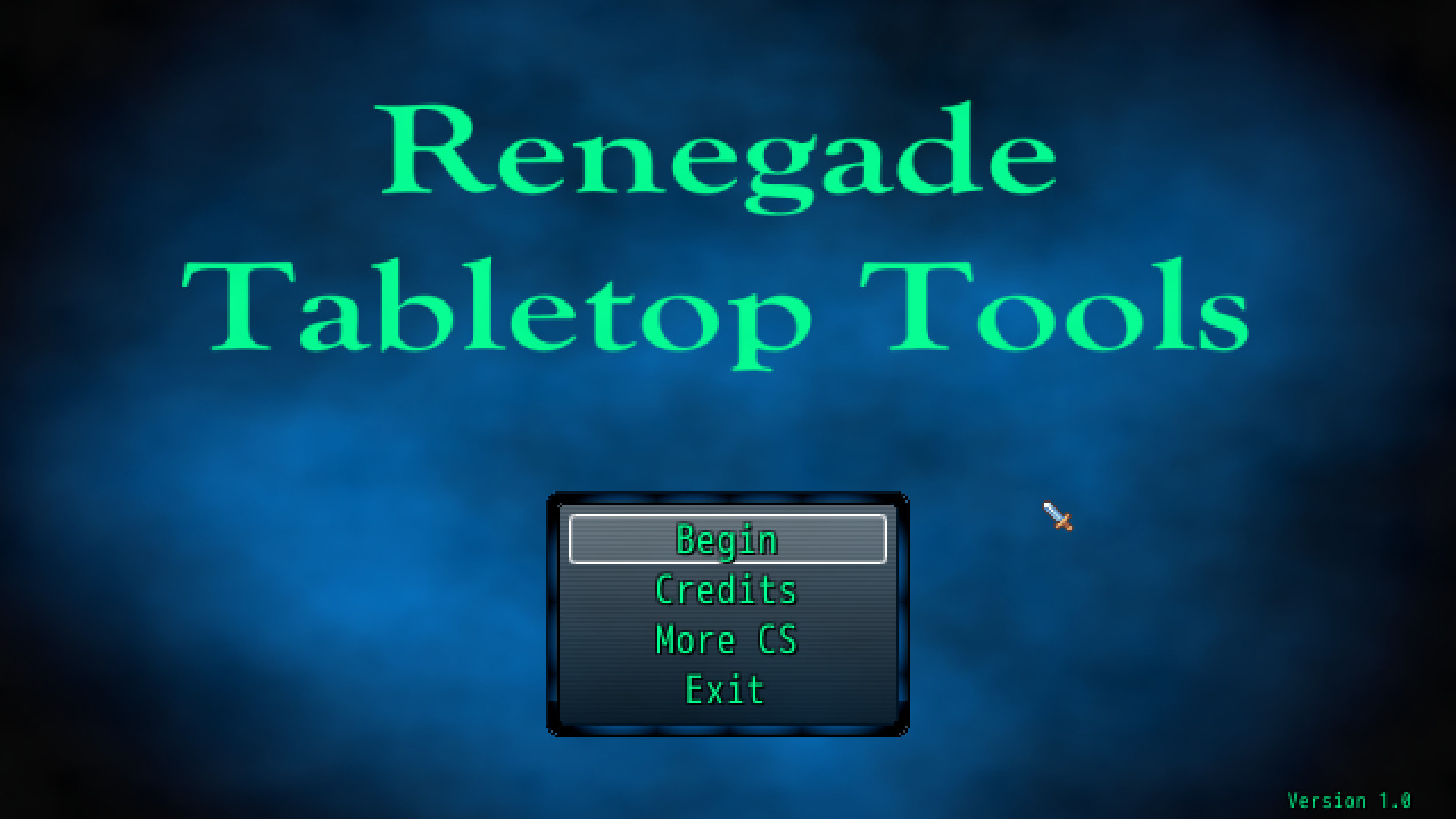 Renegade Tabletop Tools System screenshot 5