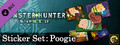 Monster Hunter: World - Sticker Set: Poogie