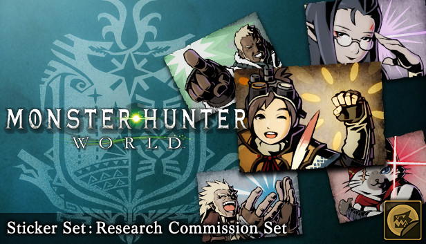 Steam：Monster Hunter: World - 追加スタンプセット「調査団